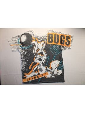 Space Jams Bugs Bunny “Slammin” Graphic Tee